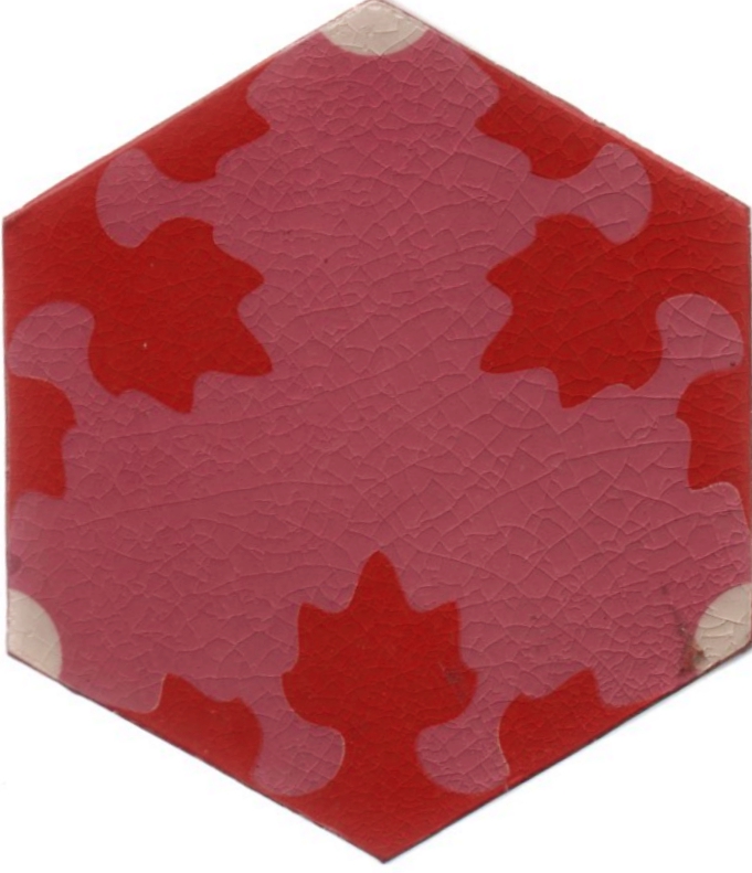 Cerâmica Artesanal Hexagonal 15x15 n°5004