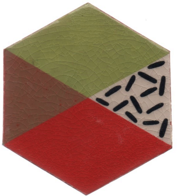 Cerâmica Artesanal Hexagonal 15x15 n°5005