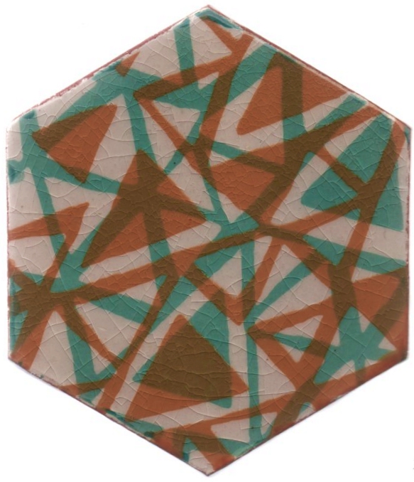 Cerâmica Artesanal Hexagonal 15x15 n°5010